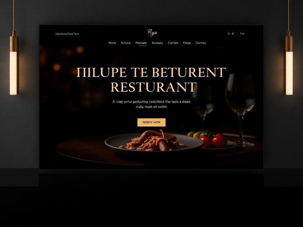 Restaurant website example built by ClientForge